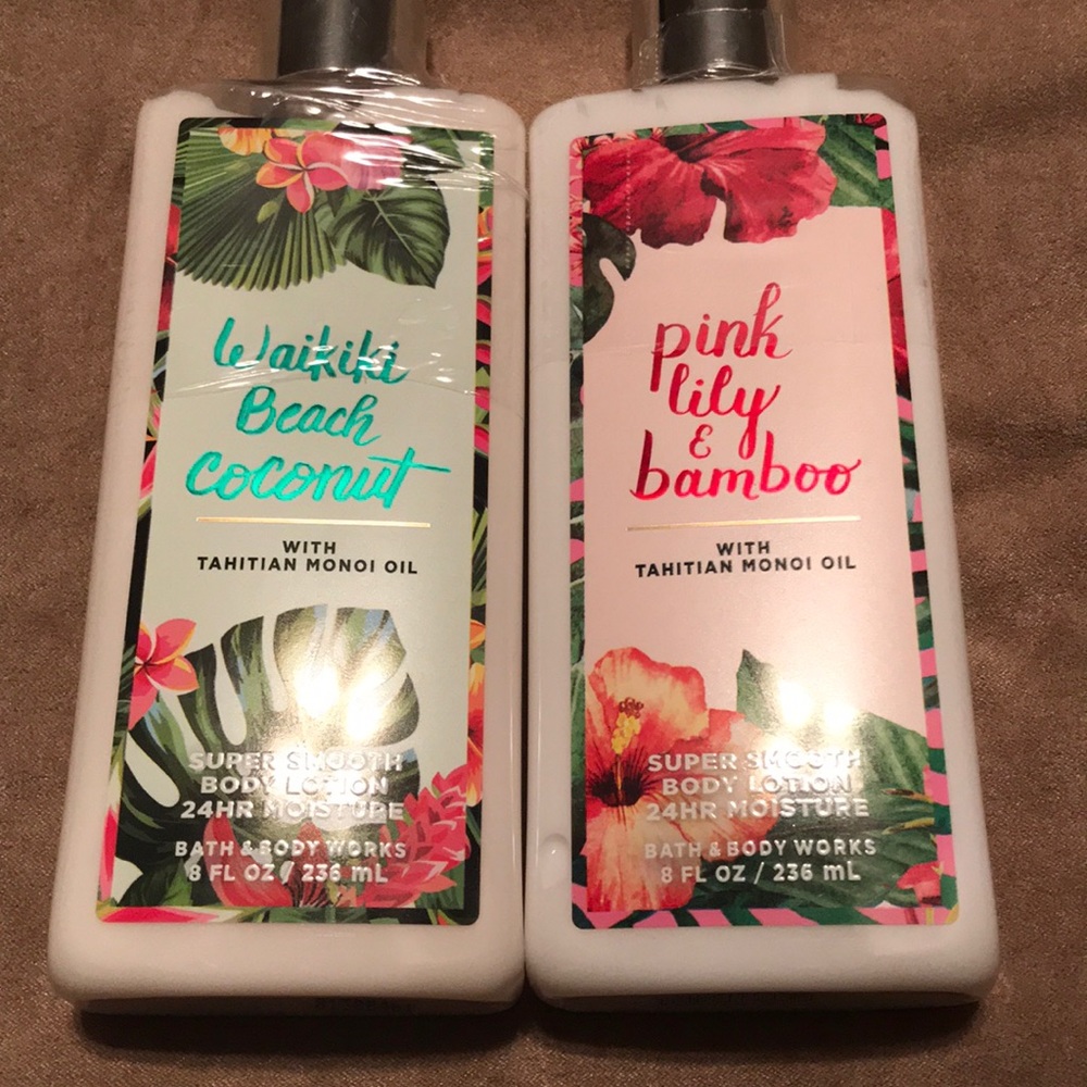 TWO Bath & Body Works Lotions
